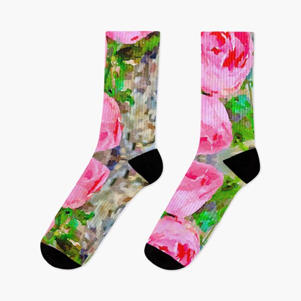 Item preview, Photo collage of watercolor roses designed and sold by ricoflinn.