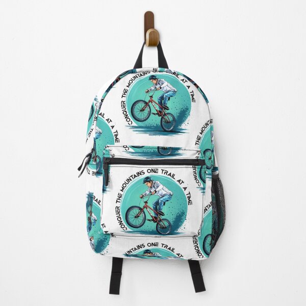 Item preview, Conquer the mountains one trail at a time designed and sold by Concept-Hub.