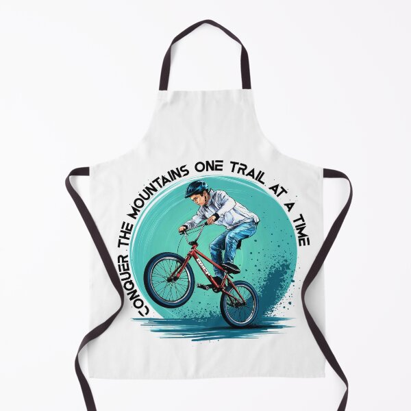 Item preview, Conquer the mountains one trail at a time designed and sold by Concept-Hub.