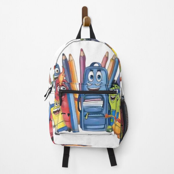 Item preview, Animated School Supply Parade designed and sold by AI-Only Creations.