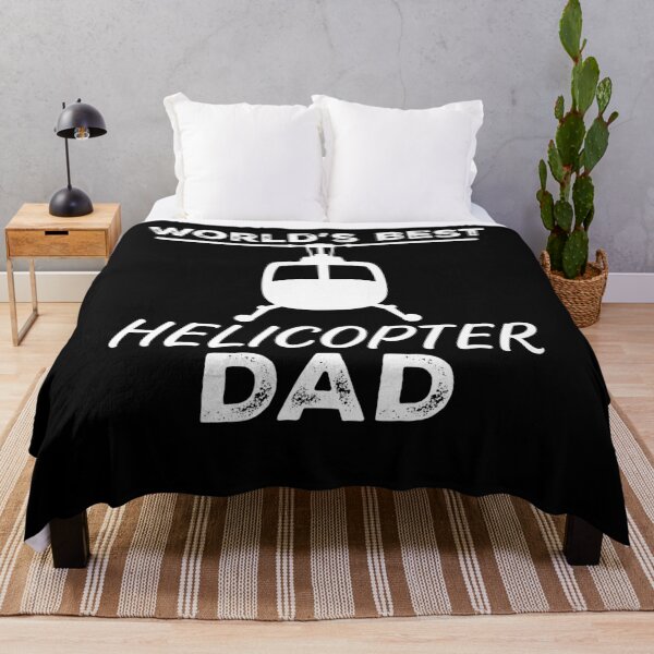 Item preview, World's Best Helicopter Dad Funny Helicopter Parent designed and sold by Smix Pixels.
