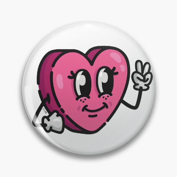 Item preview, Retro Heart - Pink designed and sold by ts-eg.
