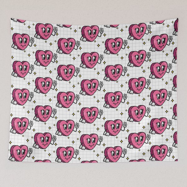 Item preview, Retro Heart - Pink designed and sold by ts-eg.