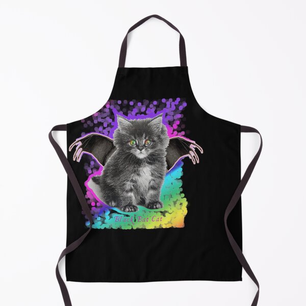 Item preview, Black Bat Cat - Rainbow Eyes (By AliceCCI) designed and sold by VanyssaGraphics.