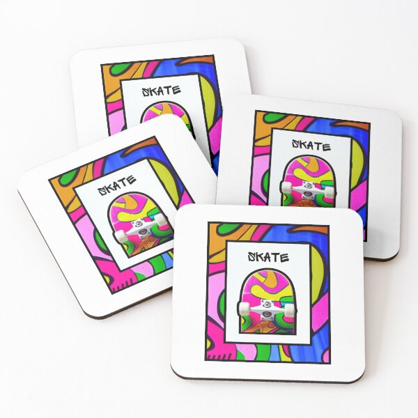 Item preview, The skate logo, colorful vivid graphics, skateboard, skateboarding designed and sold by silent-violin.
