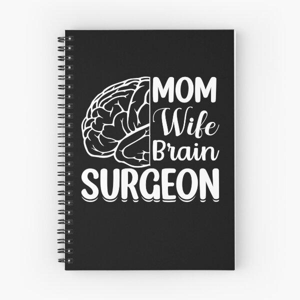 Item preview, Mom Wife Brain Surgeon, Brain Surgery, Cancer Awareness, Brain Cancer Support, Brain Tumor Awareness designed and sold by behindthefacts.