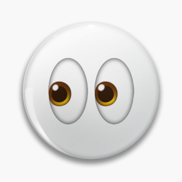 Item preview, Side Eye Glance Emoji Sticker designed and sold by MollyElynDesign.