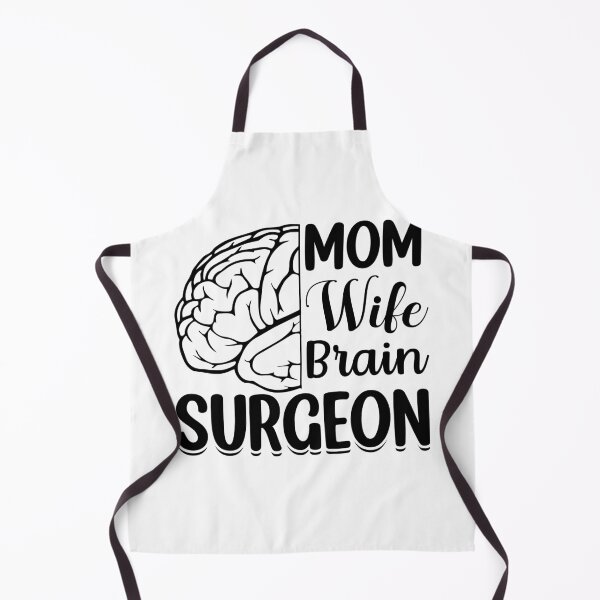 Item preview, Mom Wife Brain Surgeon, Brain Surgery, Cancer Awareness, Brain Cancer Support, Brain Tumor Awareness designed and sold by behindthefacts.