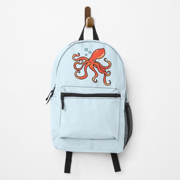 Item preview, Orange Octopus Sticker designed and sold by NightWolf1417.