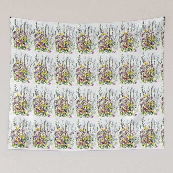 Item preview, Meadow flowers, alpine meadow designed and sold by Sandra Lack.