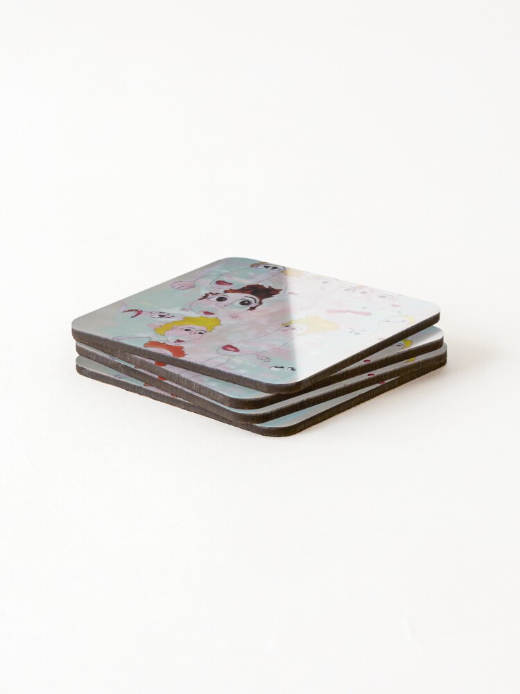 Thumbnail 4 of 5, Coasters (Set of 4), Untitled. designed and sold by Rorschach68.