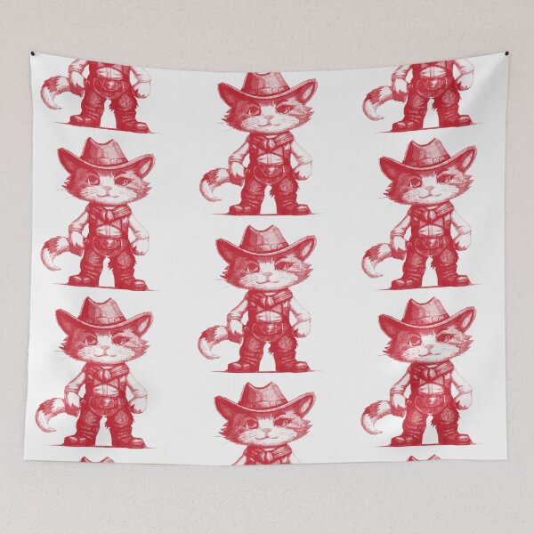 Item preview, Cowboy Cat designed and sold by kinpirks.