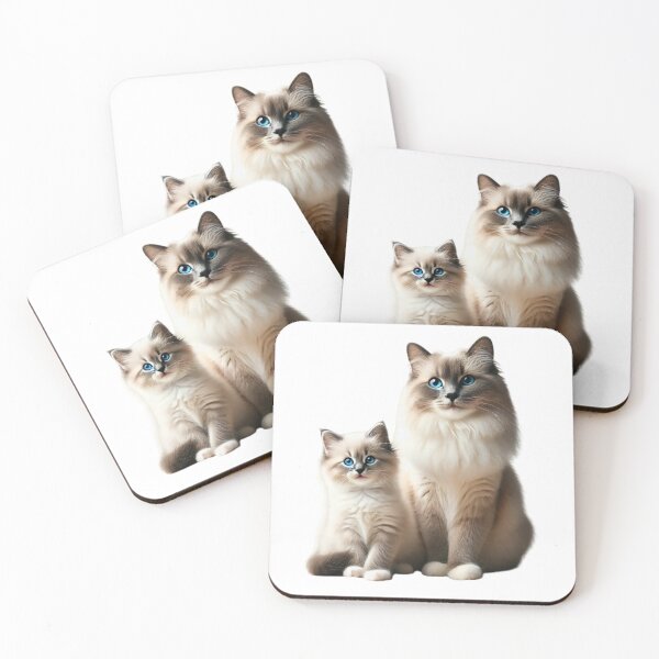 Item preview, Birman Kitten and Mother designed and sold by CardsStudio.