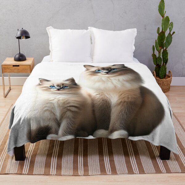 Item preview, Birman Kitten and Mother designed and sold by CardsStudio.