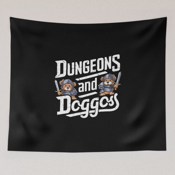Item preview, Dungeons And Doggos designed and sold by Buntrockstore.
