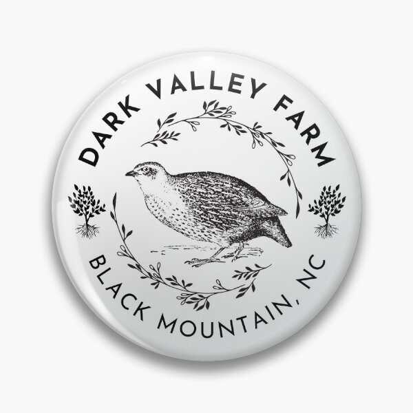 Item preview, DVF logo in black & white designed and sold by darkvalleyfarm.