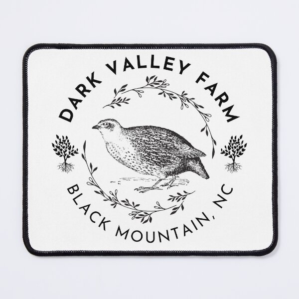 Item preview, DVF logo in black & white designed and sold by darkvalleyfarm.