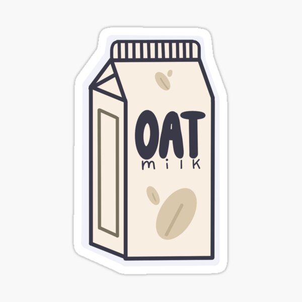 Vista previa del artículo con la obra «Cartón de leche de avena», diseñado y vendido por VentureFurther.