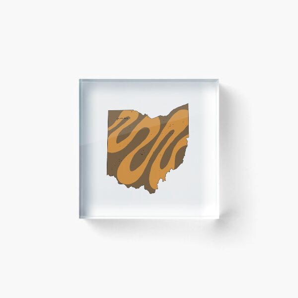 Item preview, BGSU you are here Ohio Map designed and sold by Rebel Red Creations.
