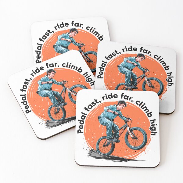 Item preview, Pedal fast, ride far, climb high. designed and sold by Concept-Hub.