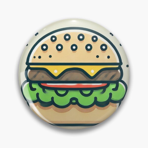 Item preview, Simple hamburger designed and sold by ClumsyClouds.