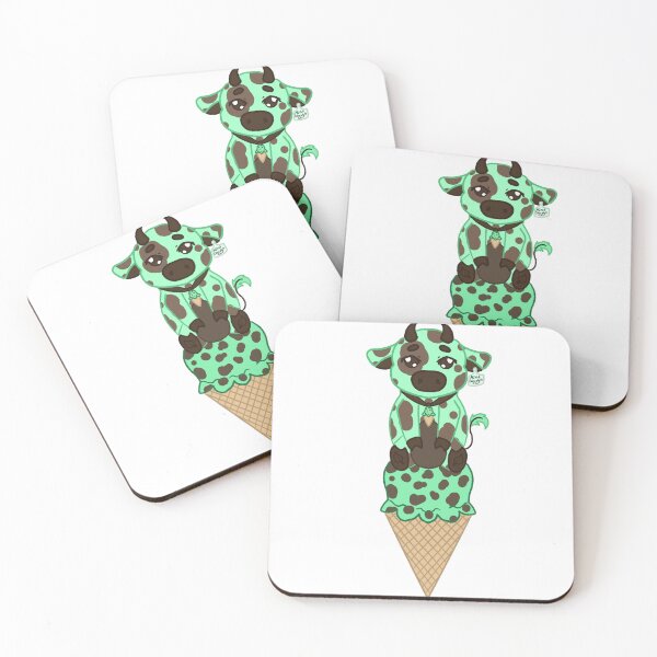 Item preview, Mint Chip Ice Cream Cow designed and sold by RainDesignz.