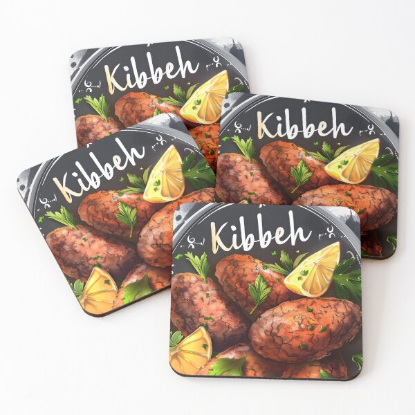 Item preview, Kibbeh- Meat, Bulgur, and Spices Extravaganza: Discover the Rich, Savory Delight of Authentic Middle Eastern Cuisine designed and sold by FUNqoosh.