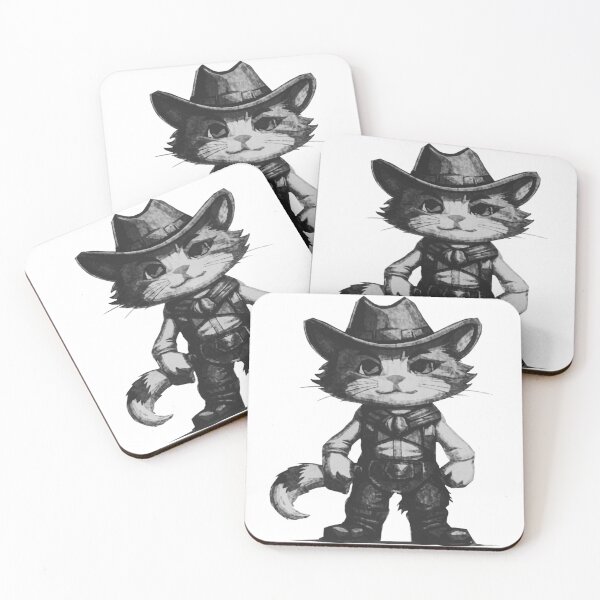 Item preview, Cowboy Cat designed and sold by kinpirks.
