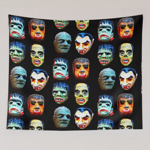 Item preview, Vintage Monster Masks designed and sold by PopFanShop!.