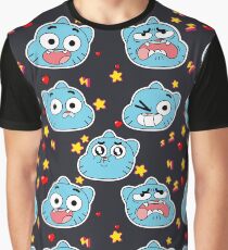 Gumball Pattern Graphic T-Shirt