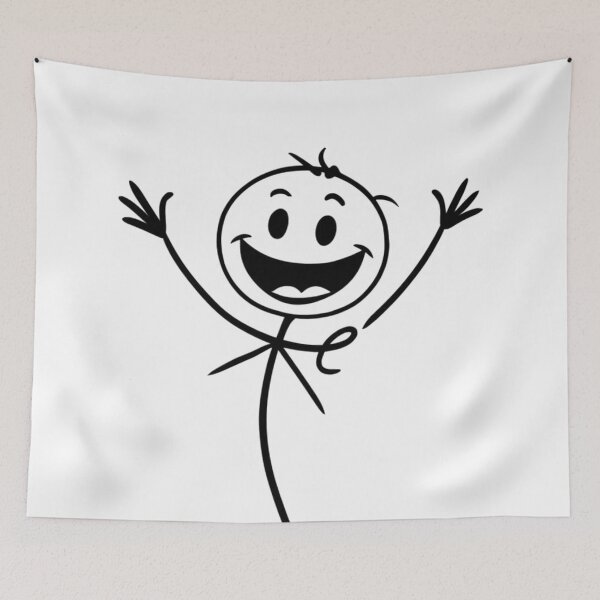 Item preview, Happy Stickman designed and sold by Kuczyn.
