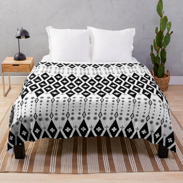 Item preview, Black and white geometric designed and sold by Fayelalala.