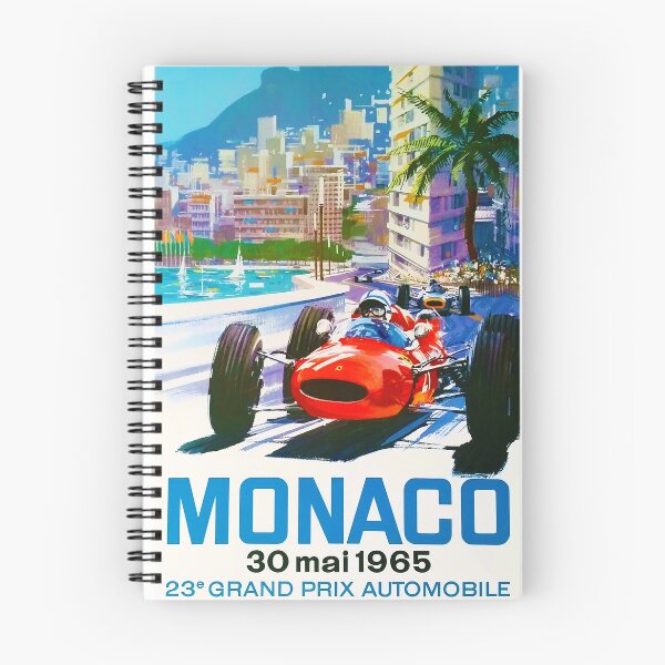 Artikelvorschau, Monaco Grand Prix 1965 entworfen und verkauft von Road To Track.