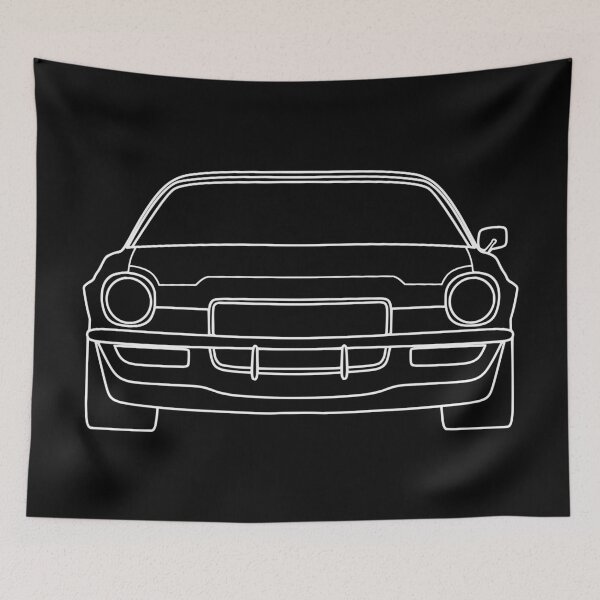 Item preview, Chevrolet Camaro second Generation 1970-1974 white lines designed and sold by EdimDesign.