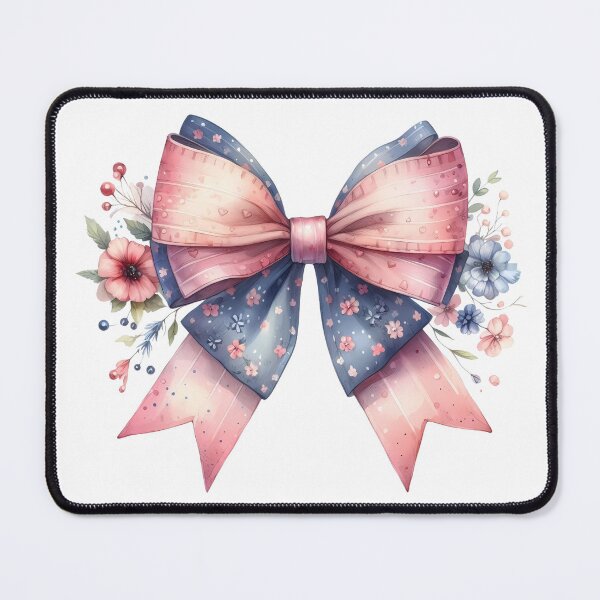 Item preview, Flower Adorned Coquette Ribbon designed and sold by Dynke.