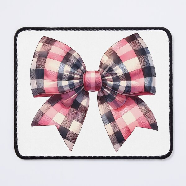 Item preview, Stylish Checkered Coquette Bow designed and sold by Dynke.