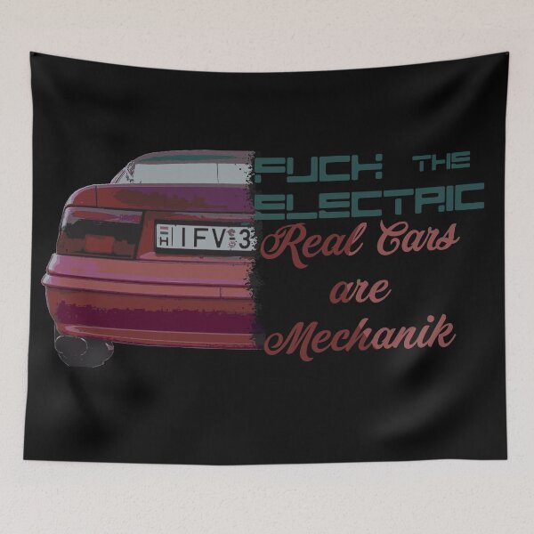Item preview, Fuck electric, Real Cars are mechannik designed and sold by ZoldPardon.
