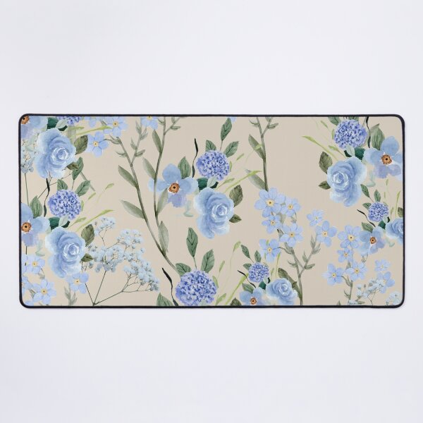 Item preview, Floral Baby blue Aesthetic designed and sold by Asmaa Abdul-Azim.