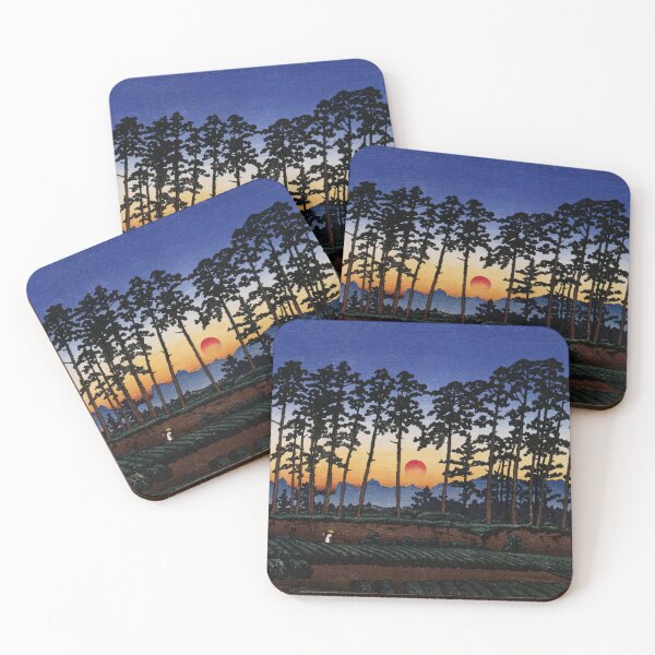 Item preview,  Ikegami Ichinokura by Kawase Hasui Ukiyo-e Japanese Art designed and sold by tjj68.