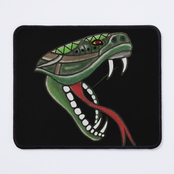 Item preview, Snake Head Drawing designed and sold by ArtAndBliss.