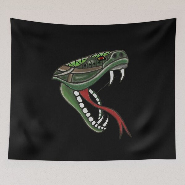 Item preview, Snake Head Drawing designed and sold by ArtAndBliss.