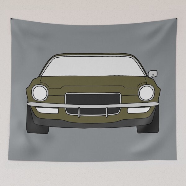 Item preview, Chevrolet Camaro second Generation 1970-1974 olive designed and sold by EdimDesign.