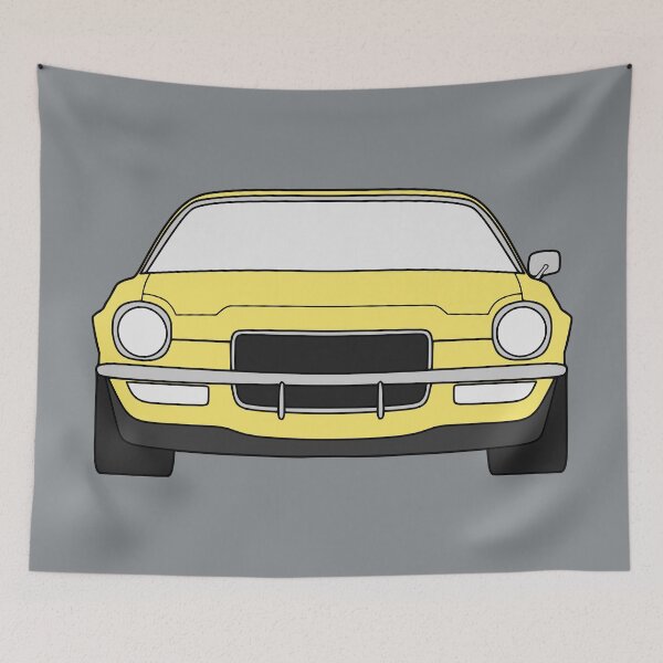 Item preview, Chevrolet Camaro second Generation 1970-1974 cream yellow designed and sold by EdimDesign.