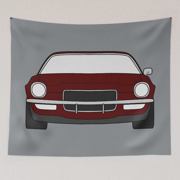 Item preview, Chevrolet Camaro second Generation 1970-1974 dark red designed and sold by EdimDesign.