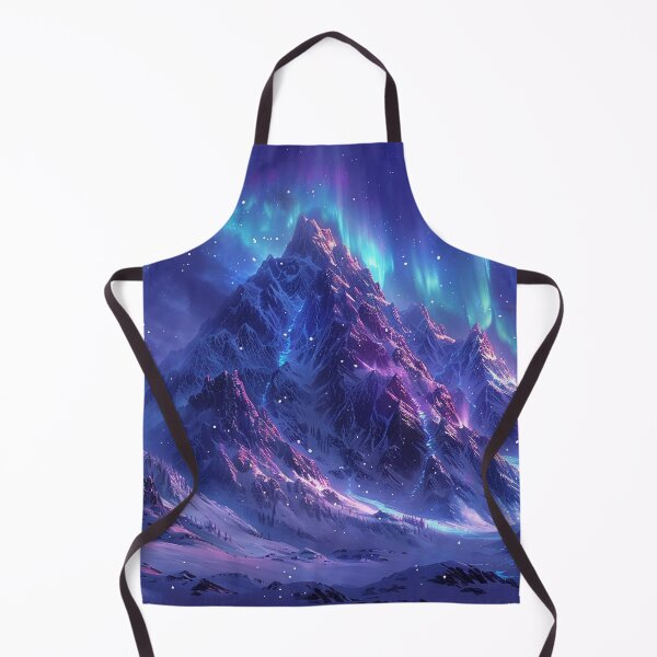 Item preview, Fantasy Landscape - Aurora Borealis Mountain Scenery designed and sold by Lumaria Designs.