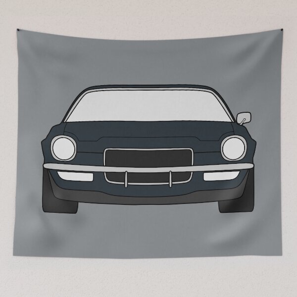 Item preview, Chevrolet Camaro second Generation 1970-1974 dark blue designed and sold by EdimDesign.