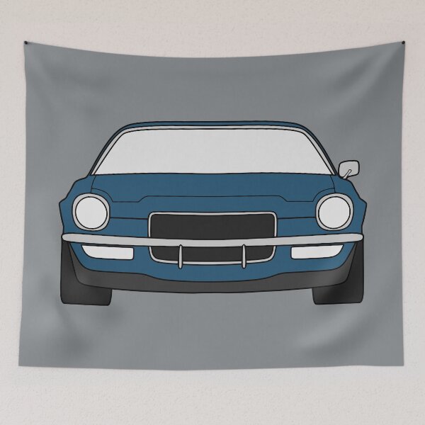 Item preview, Chevrolet Camaro second Generation 1970-1974 blue designed and sold by EdimDesign.