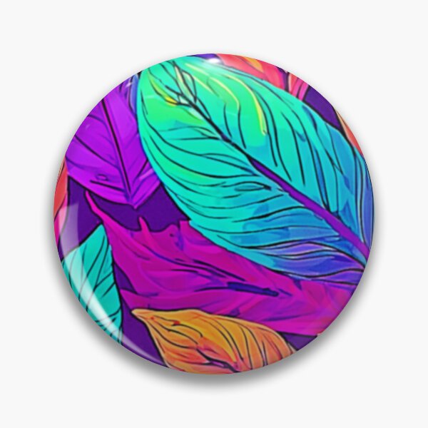 Item preview, Vivid Leaf Pattern designed and sold by Health And Fitness Posts e-Store.