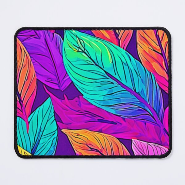 Item preview, Vivid Leaf Pattern designed and sold by Health And Fitness Posts e-Store.
