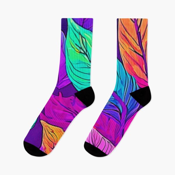 Item preview, Vivid Leaf Pattern designed and sold by Health And Fitness Posts e-Store.
